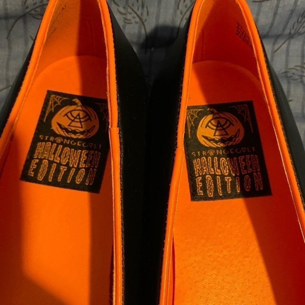 Strange cult scary jack flat ballet flats size 11 - Picture 2 of 5